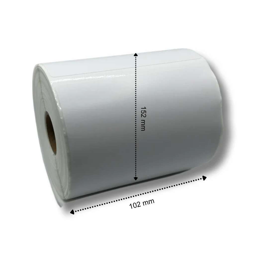 Etichette Brother RD-S02E1 102 mm x 152 mm - 270 etichette per rotolo