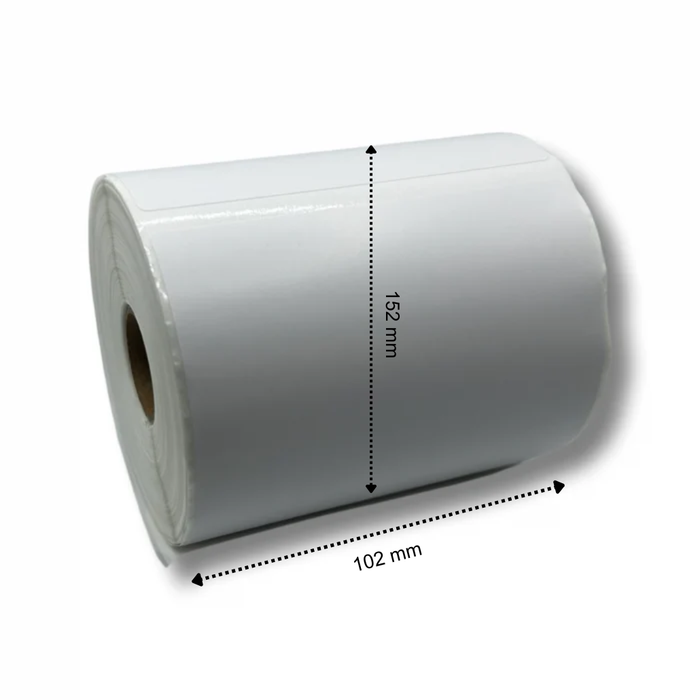 Etichette Brother RD-S02E1 102 mm x 152 mm - 270 etichette per rotolo