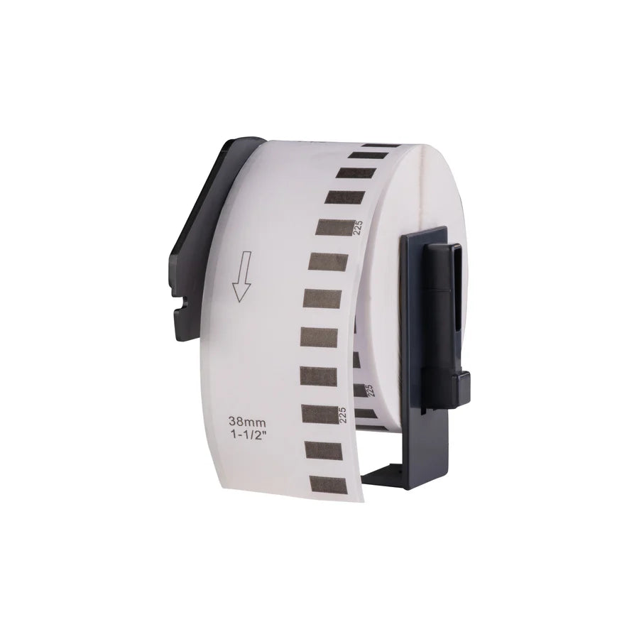 Etichette compatibili Brother DK-11201, 29 mm x 90 mm, 400 etichette per rotolo, supporto Brother incluso, permanenti