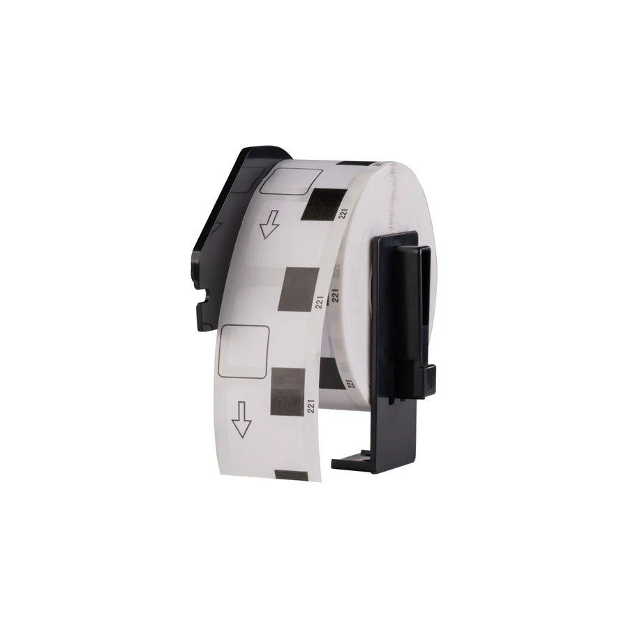 Etichette compatibili Brother DK-11204, 17 mm x 54 mm, 400 etichette per rotolo, supporto Brother incluso, permanenti