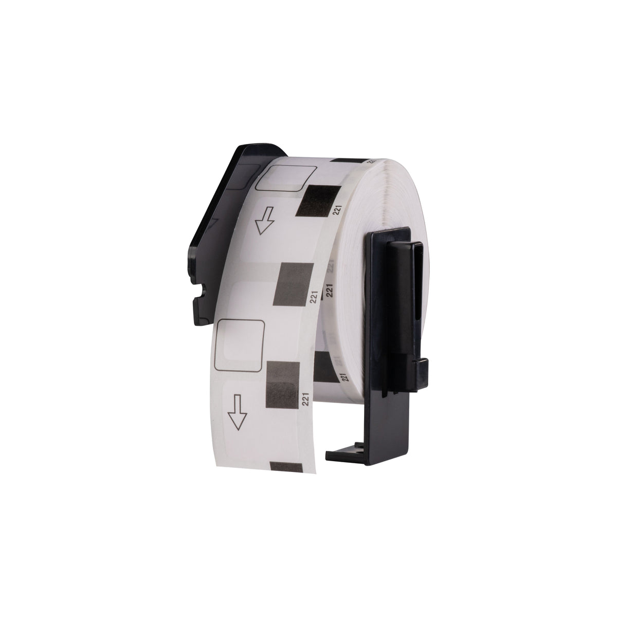 Etichette compatibili Brother DK-11226, 52 mm x 29 mm, 1.000 etichette per rotolo, incluso supporto Brother, adesivo permanente