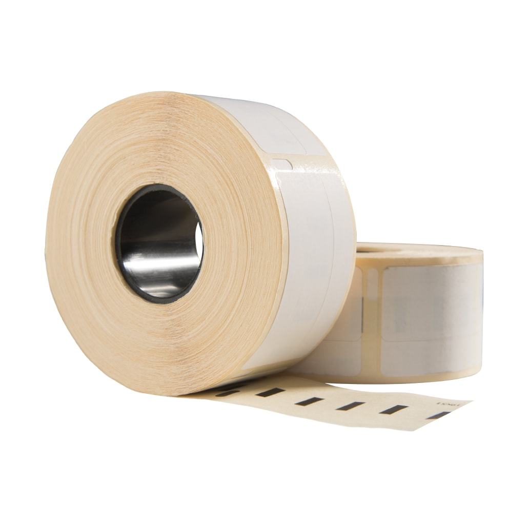 Etichette rimovibili compatibili Dymo 11355 / S0722550, 19 mm x 51 mm, 500 etichette per rotolo, bianche