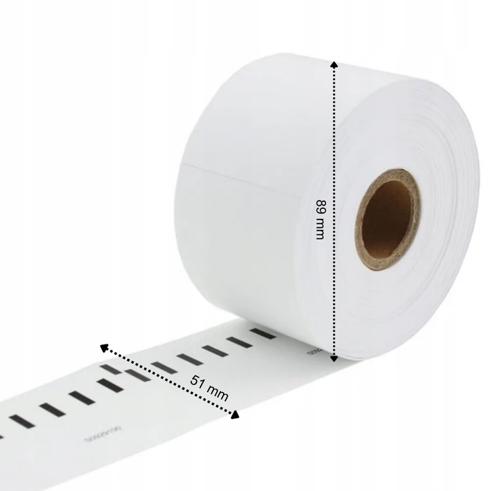 Dymo S0929100 Cartellini nominativi 51x89 mm 300 Cartellini per Rotolo Bianchi