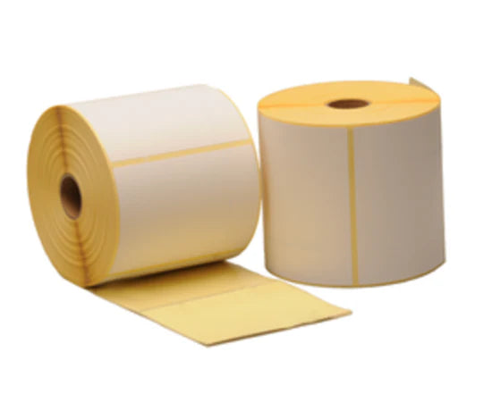 Etichetta termica per bilancia 58 mm x 43 mm, 1050 etichette per rotolo, anima 45 mm, bianco, termico ECO permanente