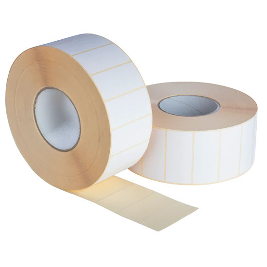 Etichette termiche 100x50 mm – 3500 etichette per rotolo, anima da 76 mm, bianche, ECO, permanenti