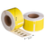 Etichette compatibili Dymo 99010 gialle, 89 mm x 28 mm, 260 etichette, permanenti