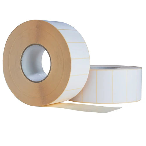 Etichetta termica, 100 mm x 50 mm, 3000 etichette per rotolo, anima 76 mm, bianco, ECO, permanente