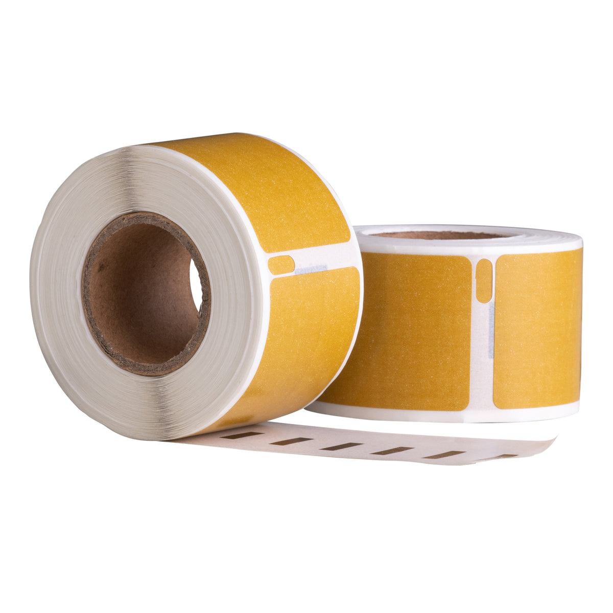 Etichette compatibili Dymo 99010 oro, 89 mm x 28 mm, 130 etichette, adesivo permanente