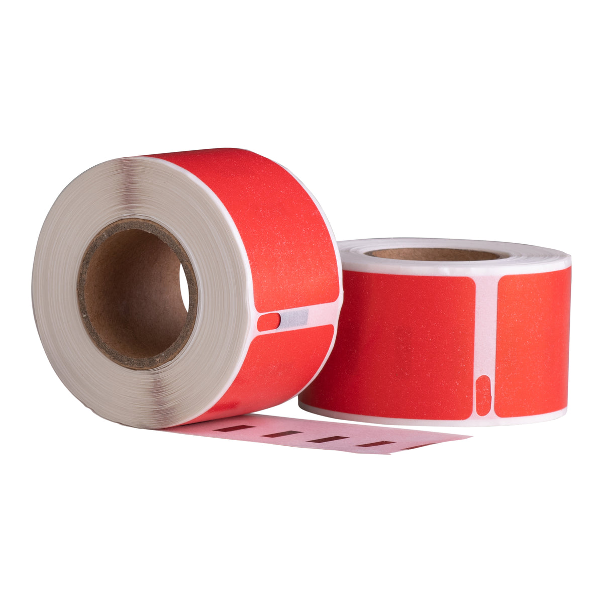 Etichette compatibili Dymo 99010 rosse, 89 mm x 28 mm, 130 etichette, permanenti