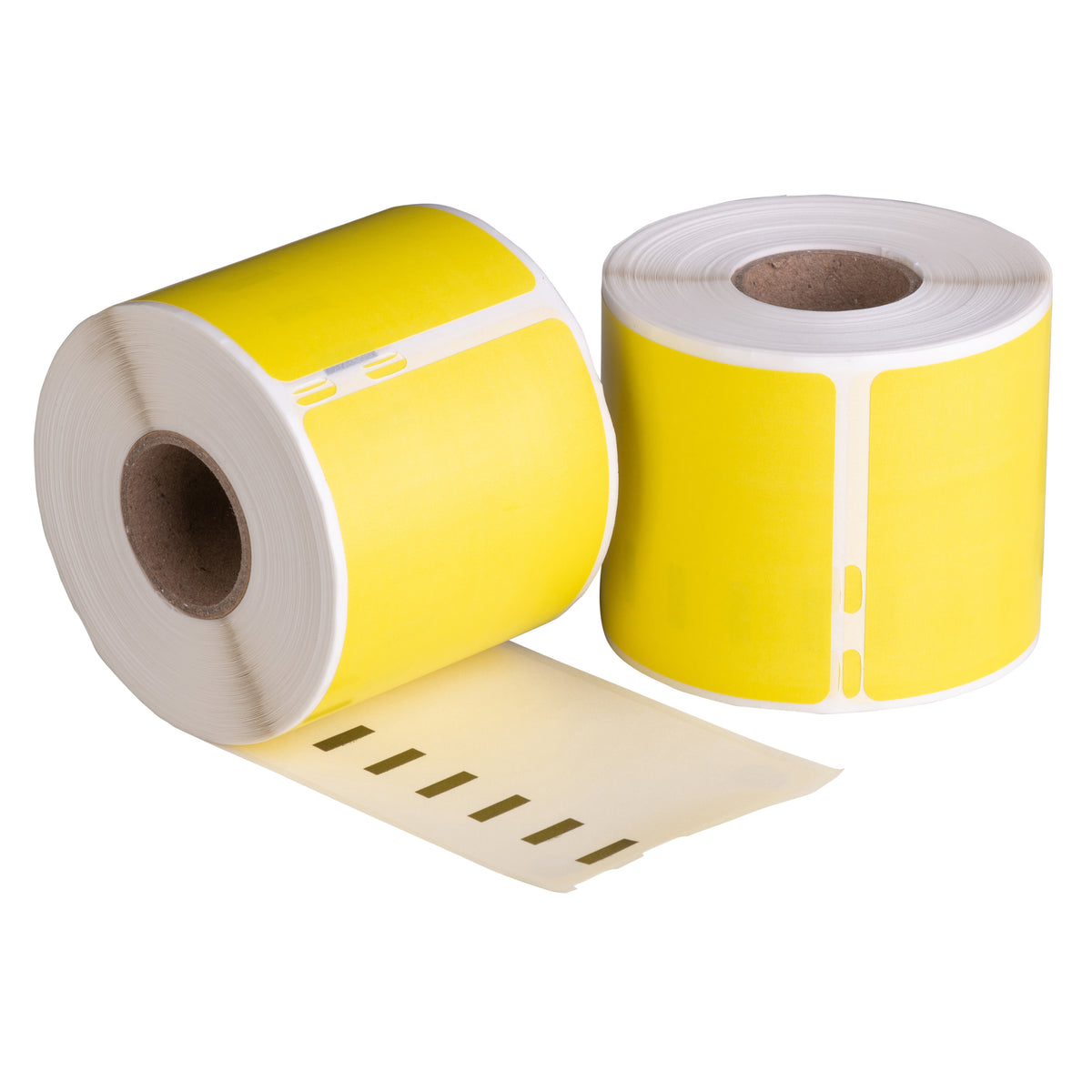 Etichette compatibili Dymo 99014 Giallo, 101 mm x 54 mm, 220 etichette, adesivo permanente