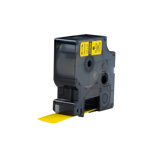 Nastro compatibile Dymo D1 45808 (S0720880) nero su giallo 19 mm x 7 m