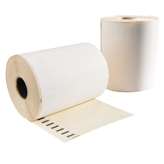 Etichette compatibili in plastica Dymo 2112288 / 1933087, 190 mm x 59 mm, 170 etichette per rotolo, bianco, PP permanente