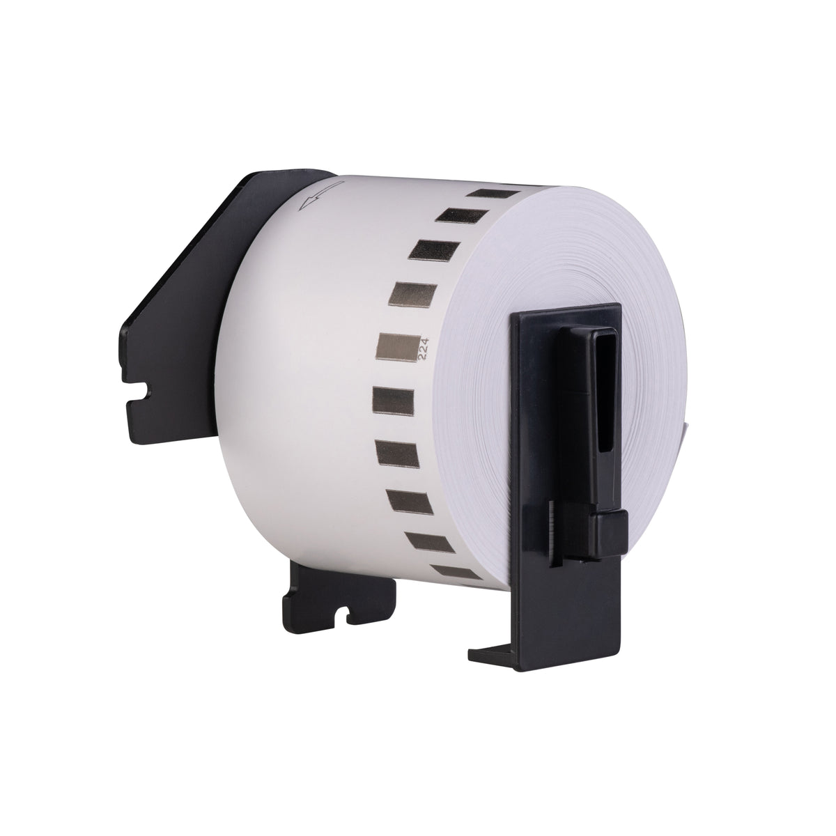 Etichette compatibili Brother DK-55224, 54 mm x 30,48 m, incluso supporto Brother, carta non adesiva