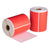 Etichette di spedizione Zebra Rosse 102x150 mm 280 Etichette per Rotolo Anima 25 mm Termiche ECO Permanenti