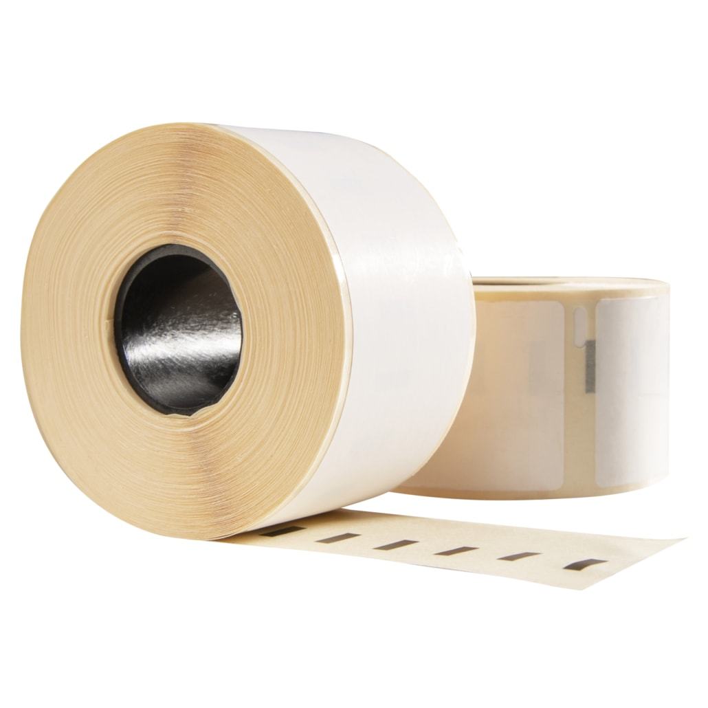 Etichette compatibili in plastica Dymo 1976411, 54 mm x 25 mm, 160 etichette per rotolo, bianco, in PP permanente