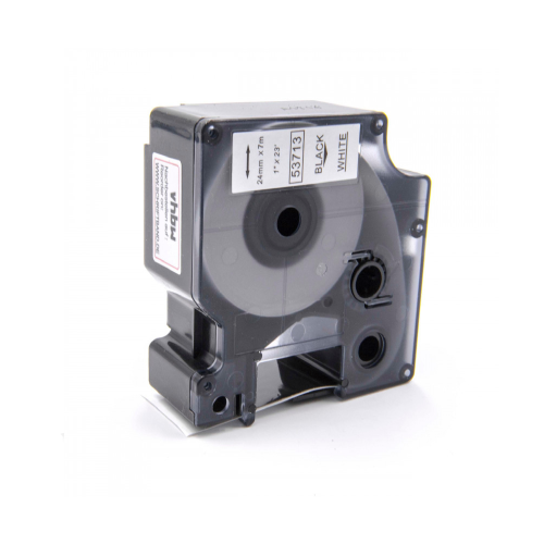 Nastro compatibile Dymo D1 53710 (S0720920) nero su trasparente 24 mm x 7 m